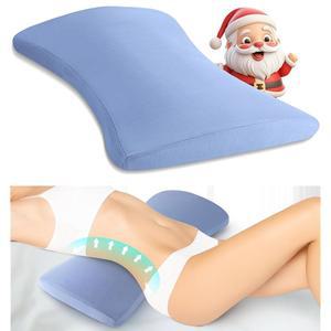 침대용 지지 베개 수면을 허리 포지셔너 있는 측면 메모리 커버가 위한 좌골 쐐기 인체공학적 바디