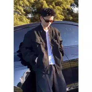 남성용 빈티지 상의 숏 코트 남녀 재킷 자켓 해링턴 커플룩 패피1