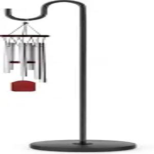 프리밀리티 59인치 윈드 차임 스탠드 걸이식 식물 벌새 모이통 헤비 듀티 실외 실내에 적합하며 최대