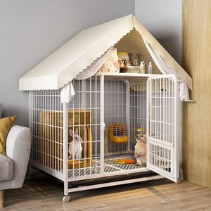 애완용 토끼 케이지 철제 앵글 펜스 토끼케 닭장 고양이 사육망 실외 토끼사육