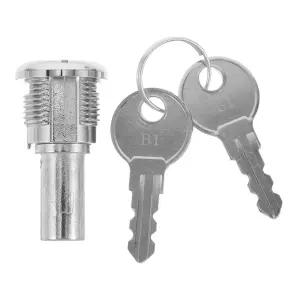 검볼 캔디 디스펜서용 프레티줌 자판기 키 및 잠금 실린더 교체 안전한 튜브형 어셈블리는 대부분의