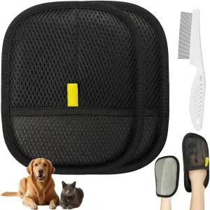 강아지와 고양이를 위한 맛있는 사랑 애완동물 제모 장갑 재사용 가능한 옷용 정전기 소파 카펫 카시트