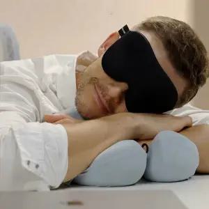 실크 눈 암막 가리개 안구 보호대 아이마스크