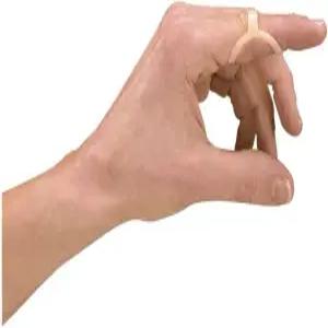 타원형-8 핑거 스플린트 눈금 세트 - 사이즈 8 9 10