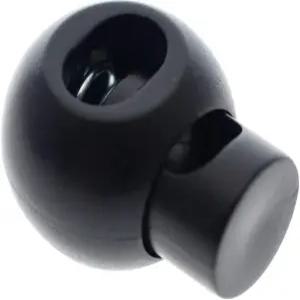 프리미엄 싱글 홀 코드 잠금 장치 - 스프링 장치가 있는 소형 원형 플라스틱 팝 토글 비드