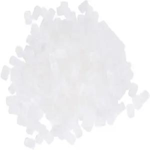 400개 코드 잠금 장치 마스크용 마스크 조절기 탄성 스토퍼 조절 버클 실리콘 미끄럼 방지 얼굴 커버 투명