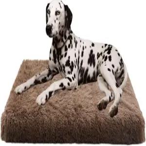 베크보 강아지 침대 커버 소형 중형 침대용 교체 세탁 가능 외부 커버는 오직 DIY 쿠션 상자 직사각형 폼