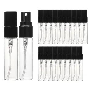 향수용기 블랙 투명 스프레이 공병 5ml 20개 알루미늄