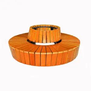 나무 원형 벤치 공원 쉼터 휴식 야외 가로수 정원 의자 라운드 카페 수목보호 둘레 외경