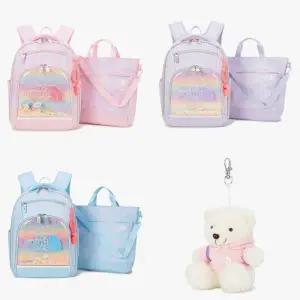 노스페이스 키즈 NM2DR01 걸즈 플라이트 스쿨 팩 책가방 세트 FTJ699 RJY285