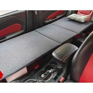 패드 휴대 자동차 삼접이 다기능 회색 조수석 수면 침대