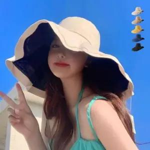 여성 넓은챙 모자 와이어햇 자외선 차단 휴가 여름 수영장 외출 썬캡 여행 여름썬캡 햇빛
