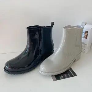 발목장화 미들 심플 숏레인부츠 첼시부츠 애나멜 여성