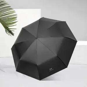 [패션] 차광 접이식 골프용 UV 차단 양산 3단 자동 우산