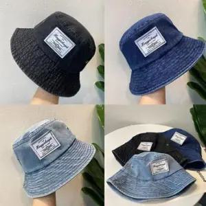 [패션] 남자 여자 트랜트 캐주얼 패션 모자 데님 청 벙거지