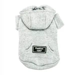 다팔래용  가을 후드티 겨울 H-00017 반려동물 기모