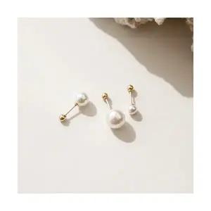 매장정품 LUNNE 14k 진주 피어싱 (14k골드) #PI02