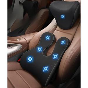 서포트 허리 차량용안마기 진동 전동 블랙 엉덩이 마사지 안마기 안마