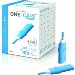 메디베나 원케어 플러스 안전 랜싯 접촉식 21G x 1.8mm 100/bx 멸균 일회용 간편한 핑거스틱으로 편안한