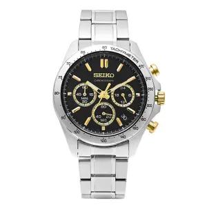 세이코 남성 메탈 손목 시계 스피릿 크로노 SBTR015