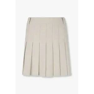 [제이린드버그] 밀러 울라이크 멜란지베이지 스커트 153659496