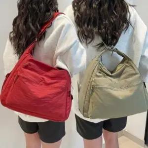 가방 데일리 여자 휘뚜루마뚜루 출근 직장인 여성 나일론 백 숄더백팩