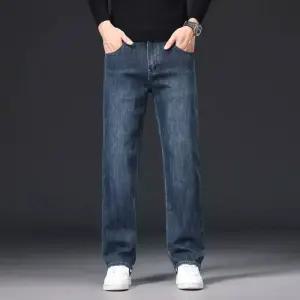 남성용 팬츠 청 추동 면린넨 아이템 긴 트렌디 기모 트렌드 스판 도톰 보온 신탕 HT4