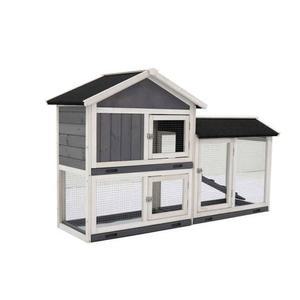 토끼장 대형 케 야외 닭장 울타리 그레이 사육장 하우스