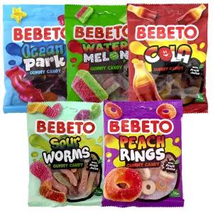 베베토 젤리 (사워웜즈 수박 콜라 피치 오션파크 모양) 각2개 (총 10개) 아이들 간식 선물