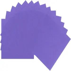 디바이오텍 500매 2x2인치 종이접기 종이 다크 퍼플 사각 DIY 예술 및 공예용 양면