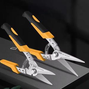 DIY 및 주택 개조에 이상적인 PVC 파이프 시트 절단용 스테인레스 스틸 가위 전문 주석