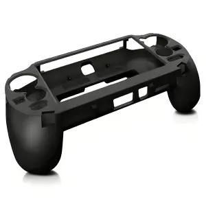 비타 1000용 L2 R2 트리거 핸드 그립 쉘 컨트롤러 보호 케이스(블랙)