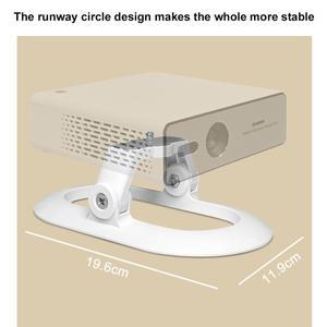 M5000 미니 DLP Pro 조정 가능한 범용 프로젝터 브래킷 홀더 용 Jenovox 데스크탑 스탠드 액세서리