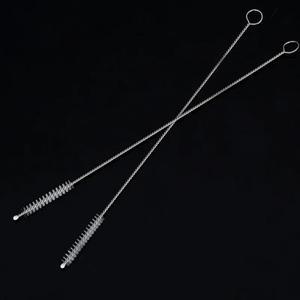 5/10PCS 마시는 밀짚 청소 브러시 키트 튜브 파이프 클리너 나일론 스테인레스 스틸 롱 핸들 브러쉬