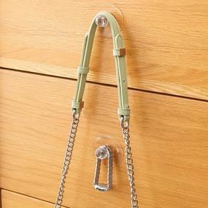 서랍형 펀치 프리 핸들 캐비닛 도어 후크에 부착 스티커 슬라이딩 이음매없는 옷장 유리