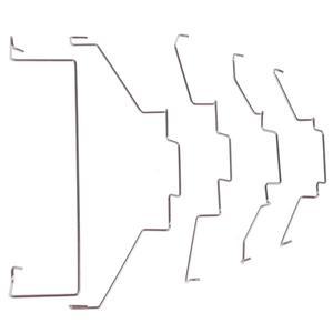 2개 방열 클립 클램프 컴퓨터 CPU 쿨링 팬 스테인리스 스틸 와이어 패스너 버클 브래킷 후크