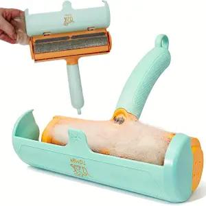 개와 고양이 털을 위한 톰비 재사용 가능한 반려동물 털 제거 롤러 가구 소파 카펫 자동차 러그 및 침구용