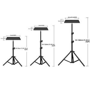 1개 프로젝터 트레이, 모니터용, 장비용 삼각대 스마트폰 카메라 노트북 홀더, 마이크 브래킷