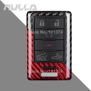 호환  쉐보레 콜벳 C7 2014-2019 및 쉐보레 콜벳 C6 2005-2013용 리얼 카본 파이버 리모트 키 케이스