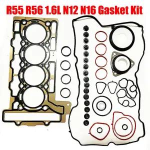호환   쿠퍼 R55 R56 1.6L N12 N16 엔진용 정밀검사 켓 씰 키트 111 11127567877 11127595139 11127560272