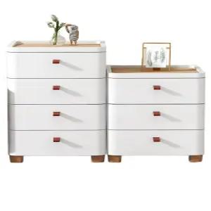 원목 빈티지 엔틱 화이트 서랍장