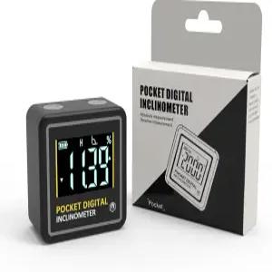 아웃도어 미니 디지털 앵글 파인더 4면 강한 자기 게이지 테이블 톱 마이터 각도기 목공 측정 도구 걸이용