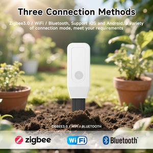 Tuya WiFi 토양 테스터 센서 수분 ZigBee 함량 습도 및 온도 원격 모니터
