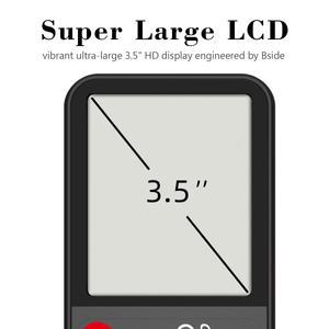 휴대용 디지털 멀티미터 스마트 전기 테스터, T-RMS DC AC 전압 커패시턴스 다이오드 Ohm Hz NCV 다기능