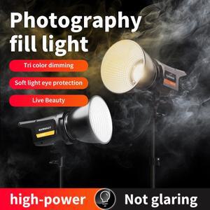100W LED 사진 필 라이트 Bowens 마운트 제품 초상화 웨딩 라이브용 원격 제어 기능이 있는 연속 조명
