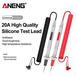 ANENG PT2009/2010 20A 1000V 테스터 리드 범용 멀티미터 프로브 스프링 와이어 펜 케이블 디지털 전기 도