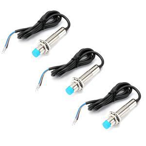 EC, 3Pcs LJ12A3-4-Z /BX 유도 근접 스위치 센서 모듈 3D 프린터 감지 NPN NO DC6-36V 4mm 정상 개방