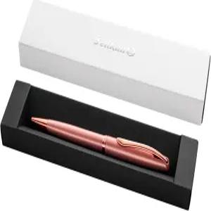 펠리칸 재즈 노블 볼펜 로즈핑크 오른손잡이 및 왼손잡이 사용자용 우아한 금속 선물 상자 8221759