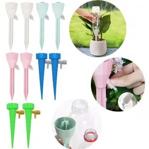 자동 점적 관개 시스템 조절 가능한 속도 물방울기 급수 장치 화초 화분 식물 온실용