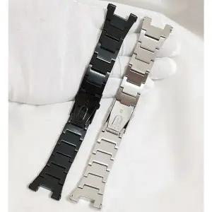 호환  MTG-B2000 스테인레스 스틸 시계 스트랩 솔리드 시계 체인 남성 모델